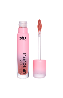 ZOLA Оксамитова матова помада VELOUR LIP SOUFFLE 04 NUDE HAZE