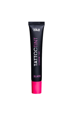ZOLA Краска для бровей и ресниц TATTOO TINT Black