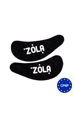 ZOLA Патчи силиконовые многоразовые для глаз (1 пара) (Черные)