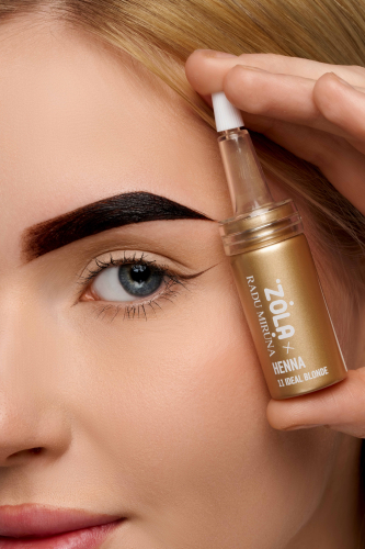 ZOLA x RADU MIRUNA Хна професійна для брів 10 г (11 IDEAL BLONDE) - 4