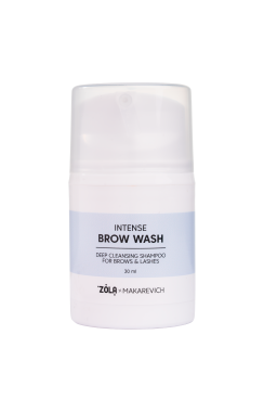 ZOLA x Makarevich Шампунь глибокого очищення для брів та вій Intense Brow Wash 30 мл.