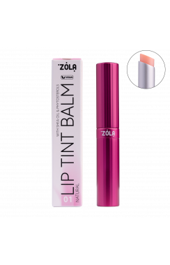 ZOLA Оттеночный бальзам для губ Lip Tint Balm (01 Natural)