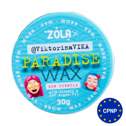 ZOLA Viktorina Vika Віск для брів 30 г Paradise Wax with Vitamin E and Argan Oil - 1