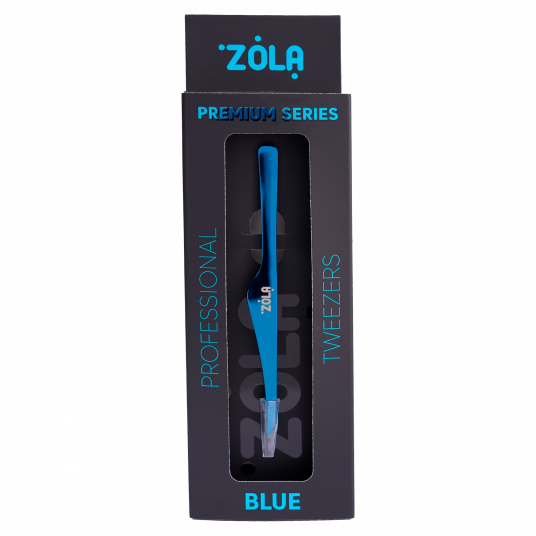 ZOLA Пінцет професійний преміум серія BLUE - 2