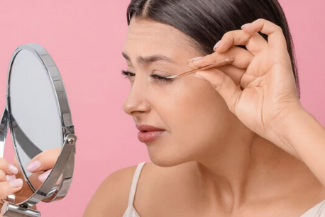 Як зняти нарощені вії