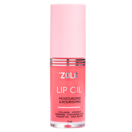 ZOLA Олія для губ Pink Kiss - 1 ZOLA Олія для губ Pink Kiss - 1