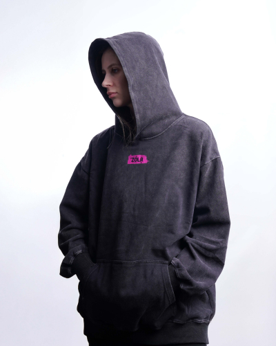 ZOLA Худи Beauty Is My Power Серое М - 6