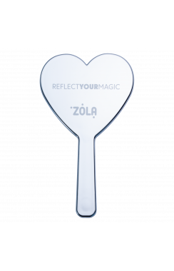 ZOLA Дзеркало з ручкою срібне Reflect Your Magic