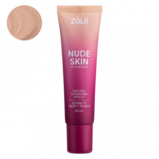 ZOLA Основа тональна NUDE SKIN 02 MEDIUM - 1