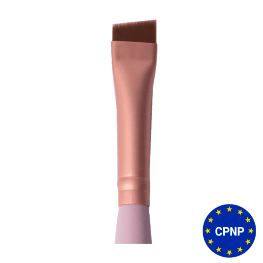 ZOLA Wide beveled brush 02p Light Pink - 1