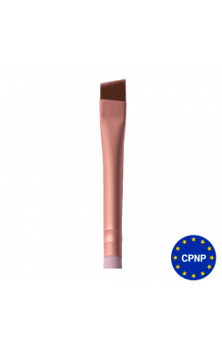 ZOLA Narrow beveled brush 01p Light Pink