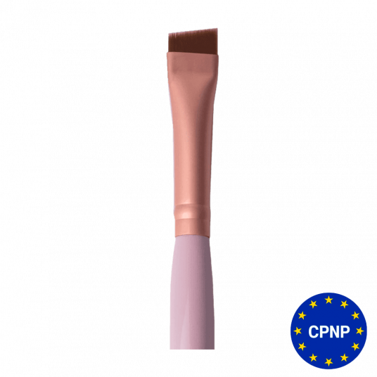 ZOLA Пензлик світло-рожевий широкий зі скосом 02p - 2