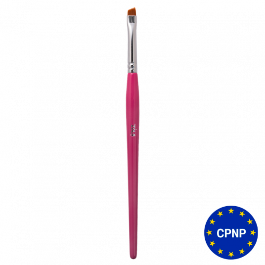 ZOLA Средняя скошенная кисть для профессионального оформления бровей 07 - 2