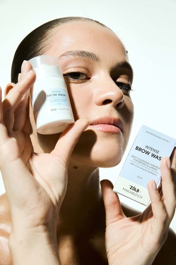 ZOLA x Makarevich Шампунь глибокого очищення для брів та вій Intense Brow Wash 30 мл. - 6