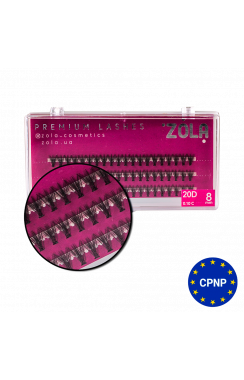 ZOLA Cluster lashes 20D 8 mm
