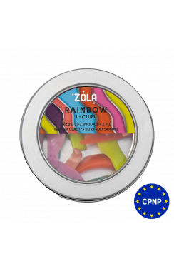 ZOLA Lamination Silicone Pads Rainbow L-Curl (2S, 2.5M, 3L, 4XL, 4.5XLL)