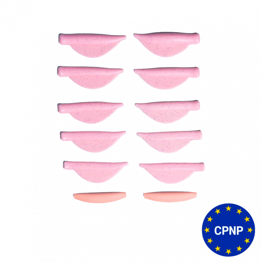 ZOLA Валики для ламінування Pinky Shiny Pads (XS, S, M, L, XL) - 2