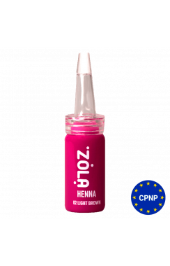 ZOLA Professional henna for eyebrows 10 g. (02 LIGHT BROWN)