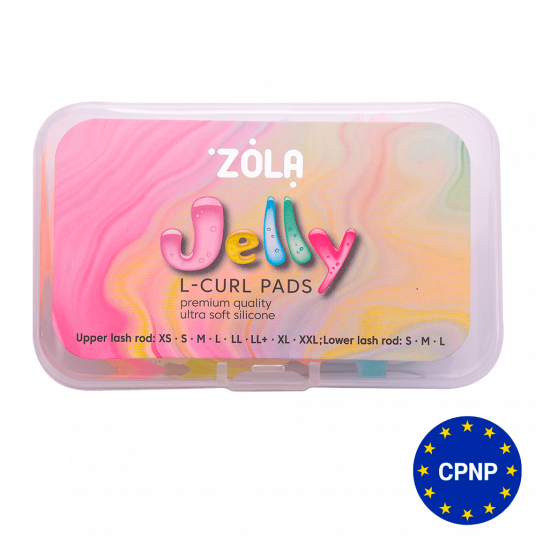 ZOLA Валики для ламінування Jelly L-Curl для верхніх і нижніх вій - 1