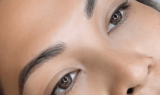 Hair-by-hair technique for eyebrows