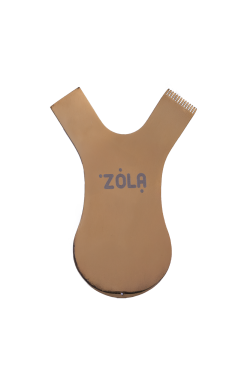 ZOLA Аппликатор-гребень металлический – Золотой