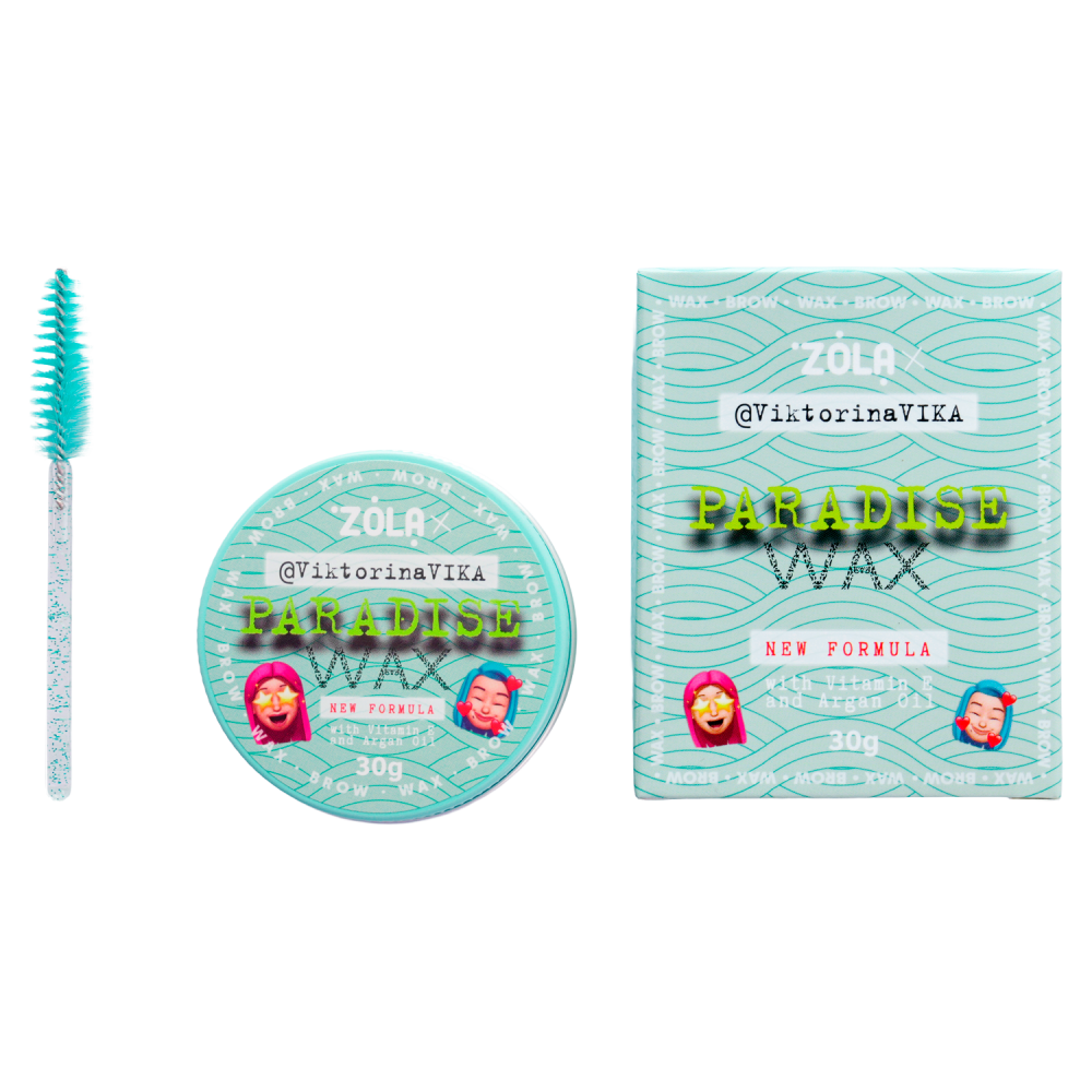 ZOLA Viktorina Vika Віск для брів 30 г Paradise Wax with Vitamin E