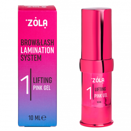 ZOLA Color Lab Состав для ламинирования 01 Lifting Pink Gel - 1