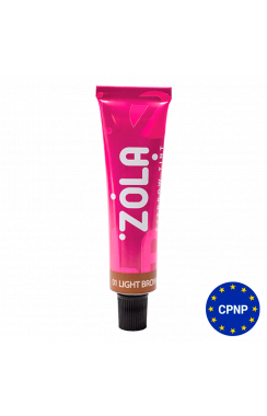ZOLA Фарба для брів з колагеном Eyebrow Tint With Collagen 01 Light Brown 15 мл. ZOLA Фарба для брів з колагеном Eyebrow Tint With Collagen 01 Light Brown 15 мл.
