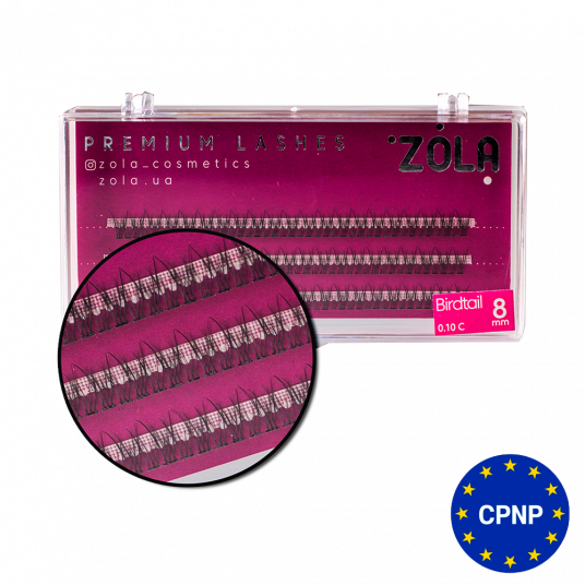 ZOLA Ресницы-пучки Birdtail 8 mm - 1