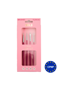 ZOLA Набір пензлів – Lami Set (4 шт.)