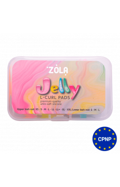 ZOLA Pads Jelly L-Curl Lash Laminating Pads for upper and lower lashes