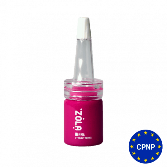 ZOLA Professional henna for eyebrows 5 g. (07 EBONY BROWN) - 1