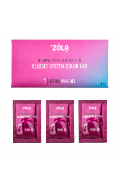 ZOLA Color Lab Set in Sachet 01 Lifting Pink Gel (3 x 1 ml)