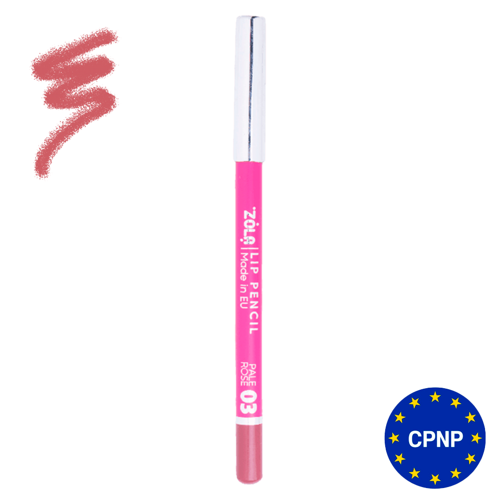 rose_malingお直しページ ZOLA Олівець для губ Lip Pencil 03 Pale Rose купити в офіційному