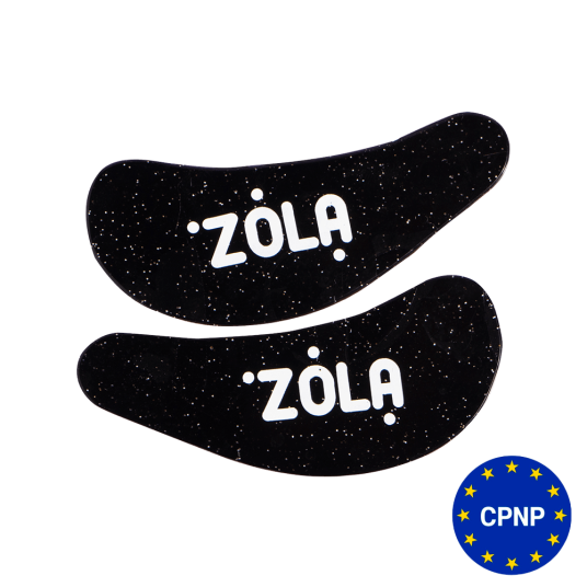 ZOLA Патчі силіконові багаторазові для очей (1 пара) (Чорні) - 1