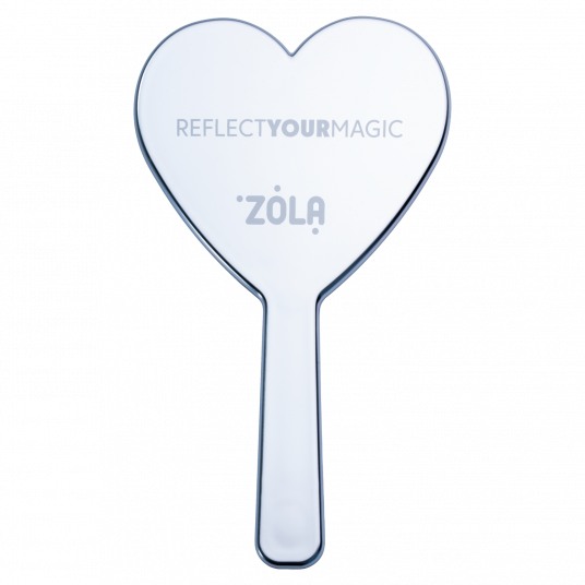 ZOLA Дзеркало з ручкою срібне Reflect Your Magic - 1