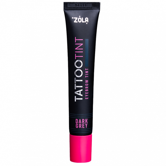 ZOLA Фарба для брів та вій TATTOO TINT Dark Grey - 1
