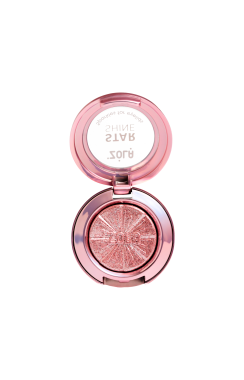 ZOLA Блискітки для повік STAR SHINE SPARKLE Silver Pink