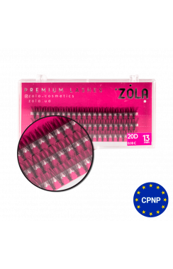 ZOLA Cluster lashes 20D 13 mm