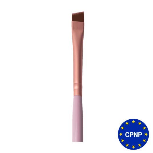 ZOLA Narrow beveled brush 01p Light Pink - 3