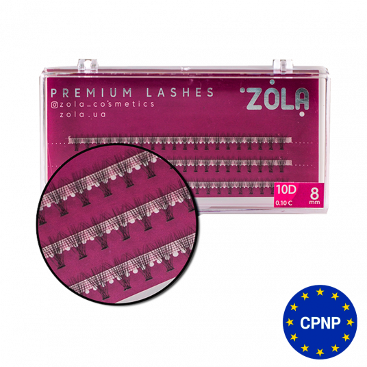 ZOLA Cluster lashes 10D 8 mm - 1