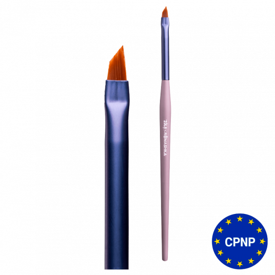 ZOLA x Romashka Скошений пензель для брів і вій Кинджал 01 - 1