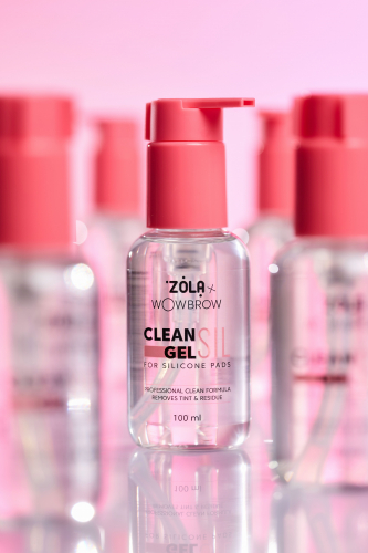 ZOLA x WowBrow Засіб для очищення валиків для ламінації вій CLEAN SIL GEL 100 мл - 2