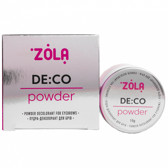 ZOLA Пудра-деколорант для бровей DE:CO Powder 10 г. - 1