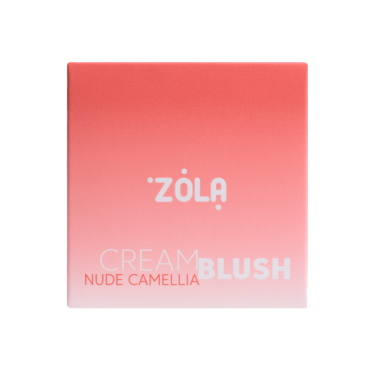ZOLA Cream Blush NUDE CAMELLIA - 3 ZOLA Cream Blush NUDE CAMELLIA - 3