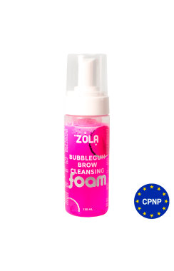 ZOLA Піна для брів очищаюча рожева Bubblegum Brow Cleansing 150 мл