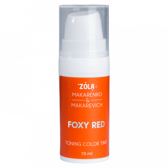 ZOLA x Makarenko x Makarevich Toning Color Tint Foxy Red 10 ml. - 2