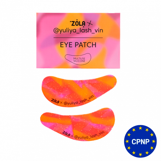 ZOLA x Yuliya Lash Vin Многофункциональные силиконовые патчи Розово-оранжевые - 1