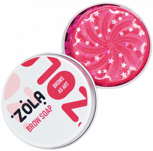 ZOLA Brow soap for fixing hairs (mini version) 25 g - 1