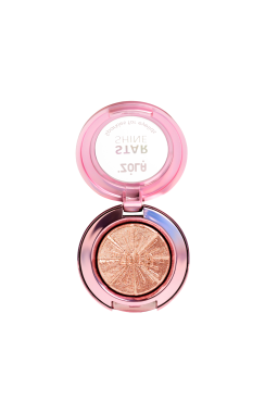 ZOLA Блискітки для повік STAR SHINE SPARKLE Rose Gold